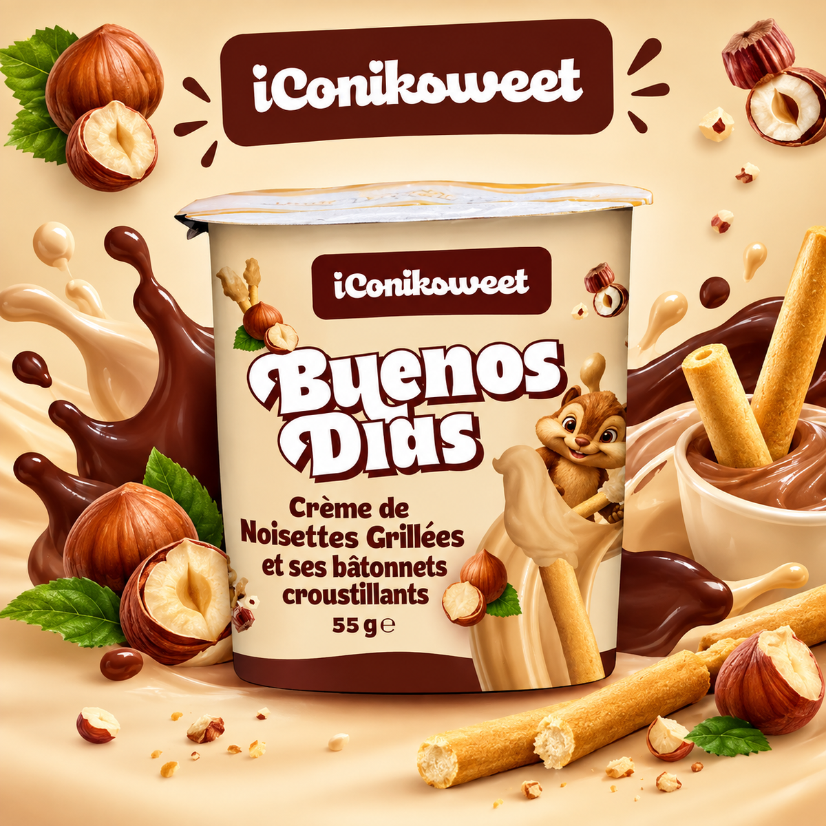 Buenos Dias chocalat 55g (unité)