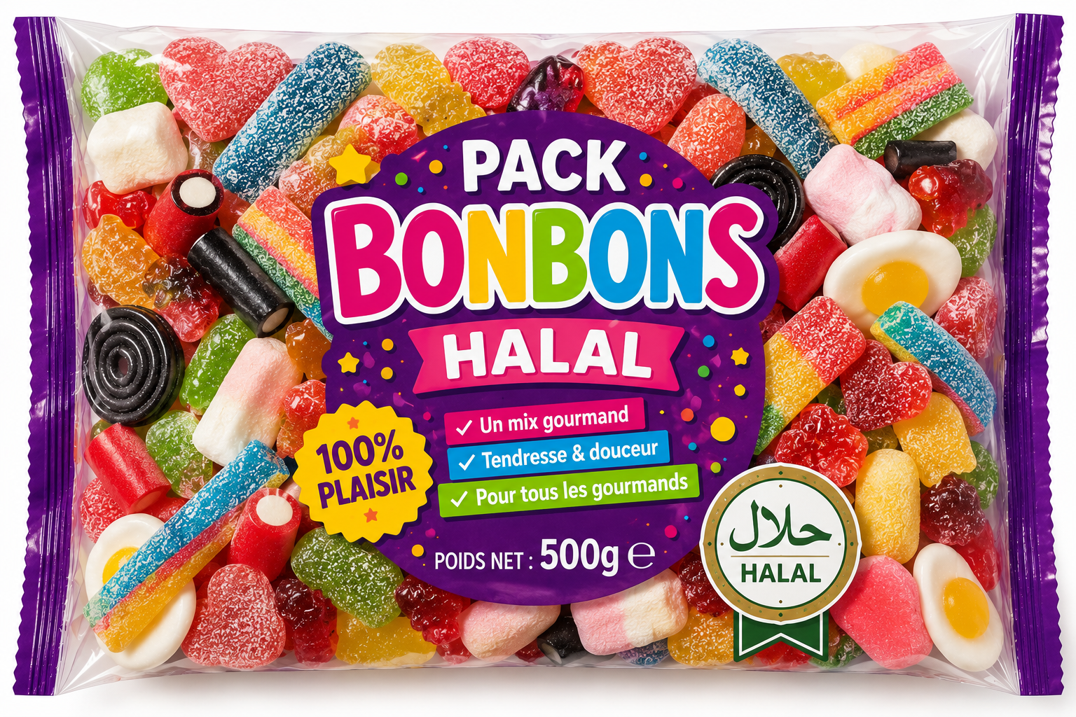 Pack Découvert Halal 500g