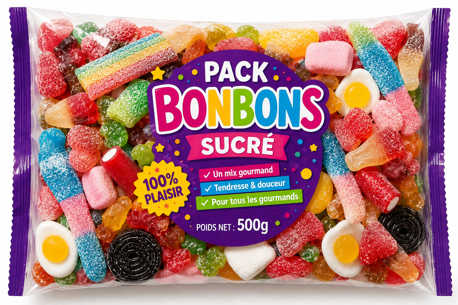 Pack Découvert sucré 500g