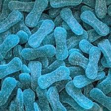 Langues Bleues Framboise sucrées 100g