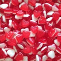 Petits Cœurs fraise-crème lisses 100g