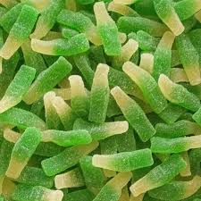 Bouteilles Mojito sucrées 100g