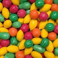 Bubble gum fruits x15
